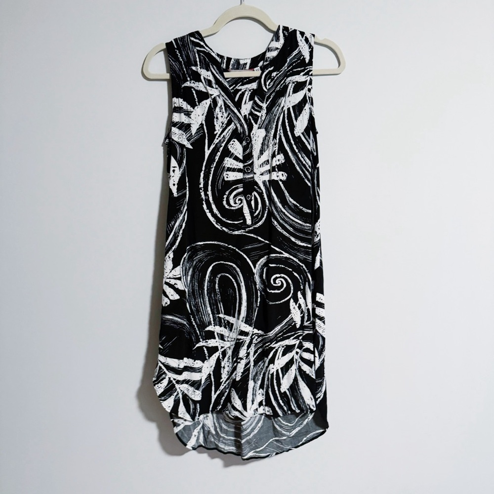 Jam’s World - Black and White Fern Print Dress